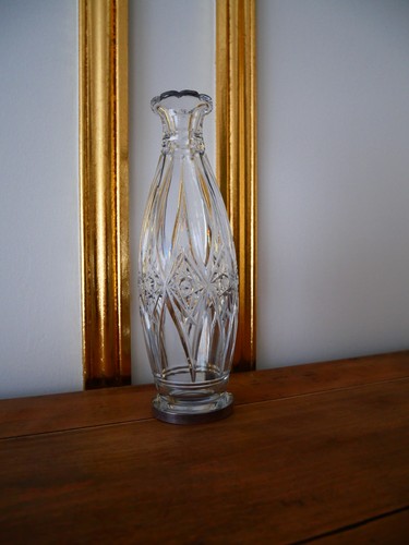Rare baccarat and solid - and, silver