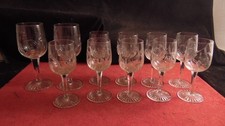 Set of 11 Baccarat Crystal