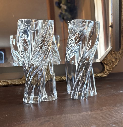 Baccarat swirled crystal - baccarat,